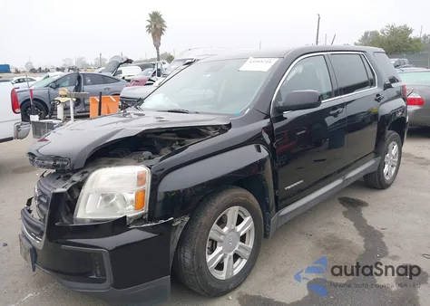 2016 GMC Terrain Sle-1 из США, поврежденный, VIN 2GKALMEK1G6197778